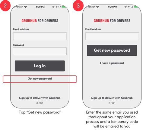 In the execute sql tab, run the following sql command: How do I reset my password in the Grubhub for Drivers app ...