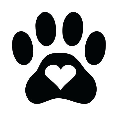 Free Dog Paw Print Clip Art Images Paw Dog Print Clipart Library 