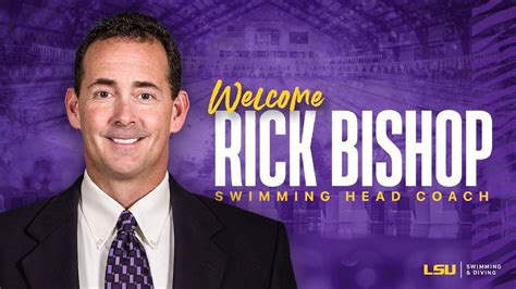 Lsu Swimming And Diving On Instagram “a New Era Begins Rick Bishop Has
