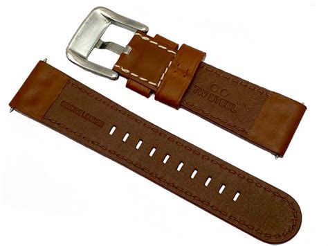 Original Tw Steel 22mm Tan Leather Watch Strap For Tw Steel Canteen