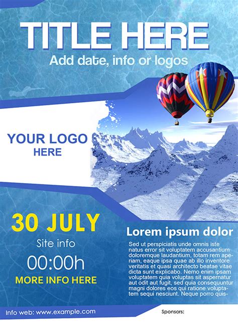 Free electro music festival templates. Concise/Free Poster Template PSD | Free PSD,Vector,Icons