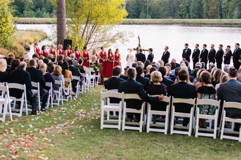 Annie And Jakes Rustic Waterfront Wedding Ceremony Waterfront