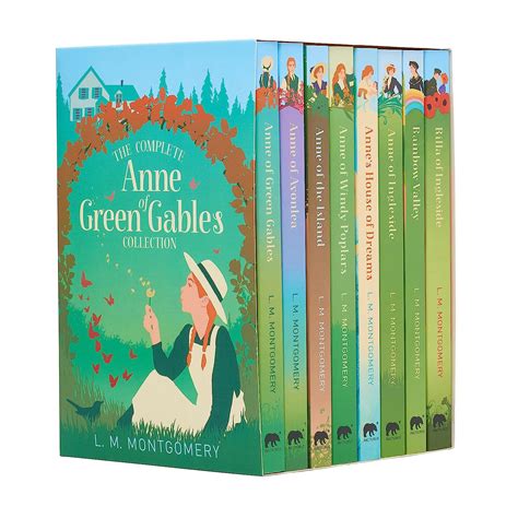 The Complete Anne Of Green Gables Collection Montgomery L M Amazonfr Livres