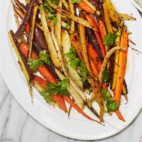 Geoffrey Zakarians Roasted Heirloom Carrots With Coriander Carrot