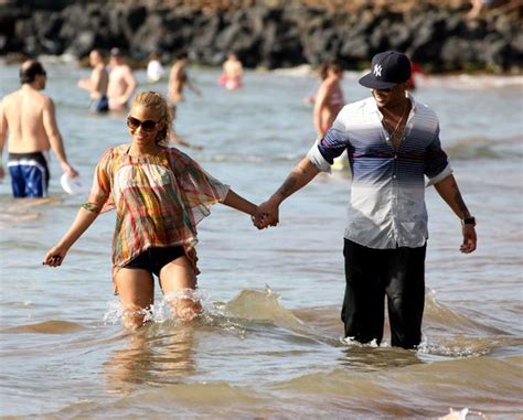 Christina Milian Bikini Candids At Beach Hawaii ~ Celebuzz Photo Gallery