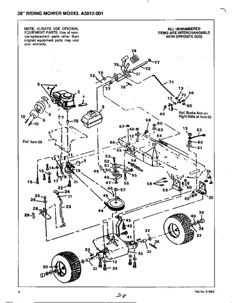 Noma Lawn Tractor Parts List