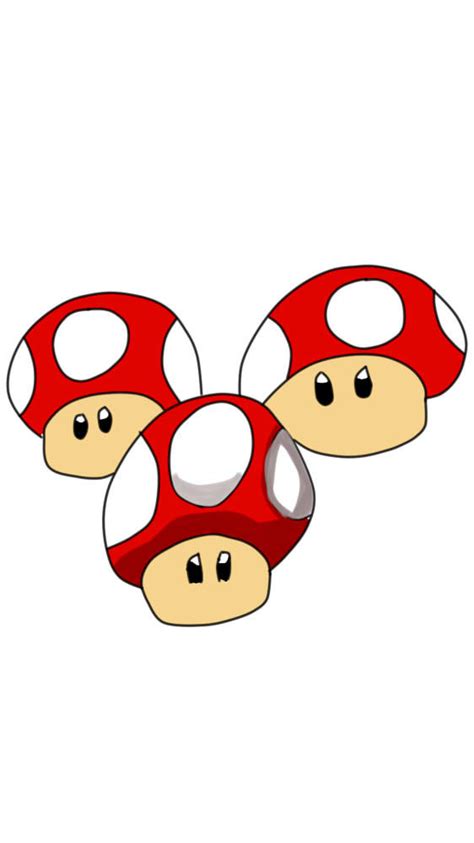 Mario Mushrooms By D0mo23 On Deviantart
