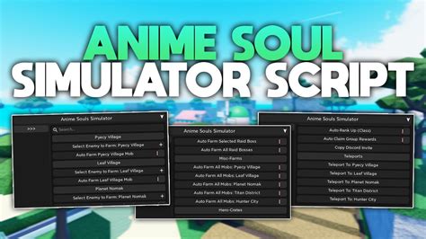 Roblox Anime Souls Simulator Script Hack Op Auto Farm Inf Stats Kill All And More