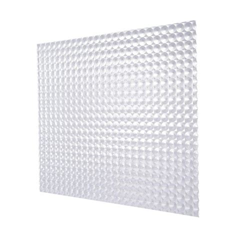 Solid lenses keep bulbs hidden and distribute light evenly. Plastic Light Prismatic Diffuser Tile For Suspended ...