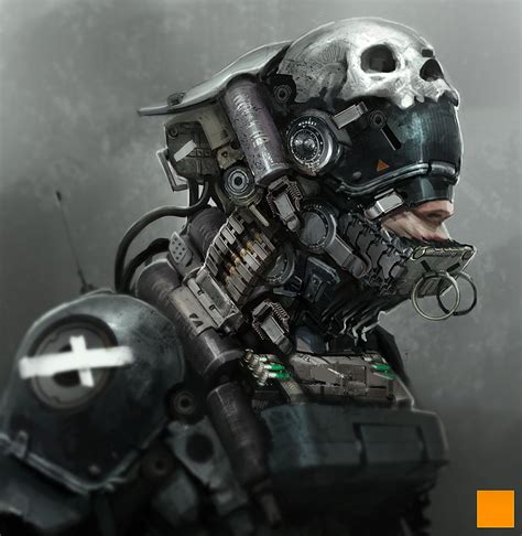 More Striking Sci Fi Military Character Designs From Fightpunch