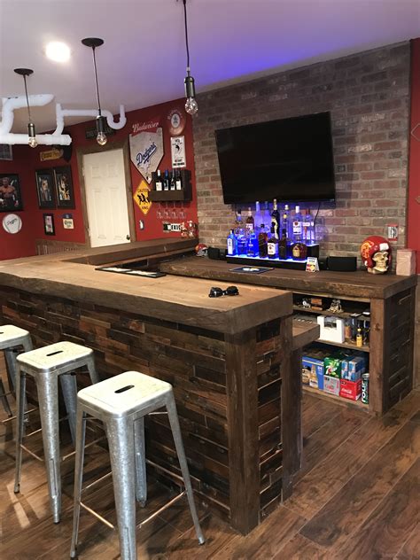 Man Cave Bar Bar Room Design Diy Home Bar Bars For Home