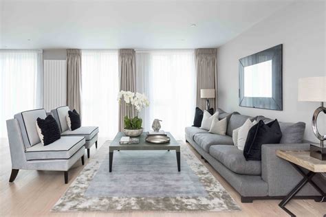 Greys And Neutrals Create Such A Relaxing Living Space Reception Rooms