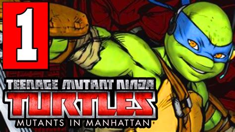 Teenage Mutant Ninja Turtles Mutants In Manhattan Walkthrough Part 1