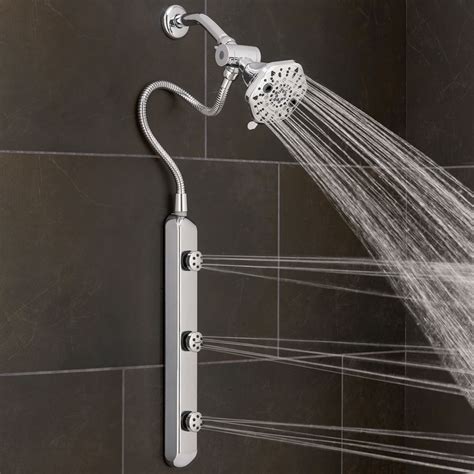 The Shower And Spray Bar Converter Hammacher Schlemmer