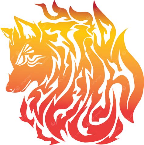 Logotipo Do Fire Wolf Para Equipe Esport Png Agressivo Alter Ego