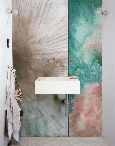 Waterproof Wallpaper Bathroom Inspiration