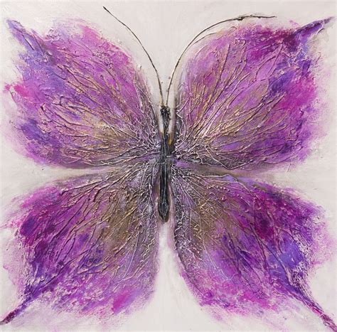 Pink Butterfly 2015 Acrylic Painting By Irina