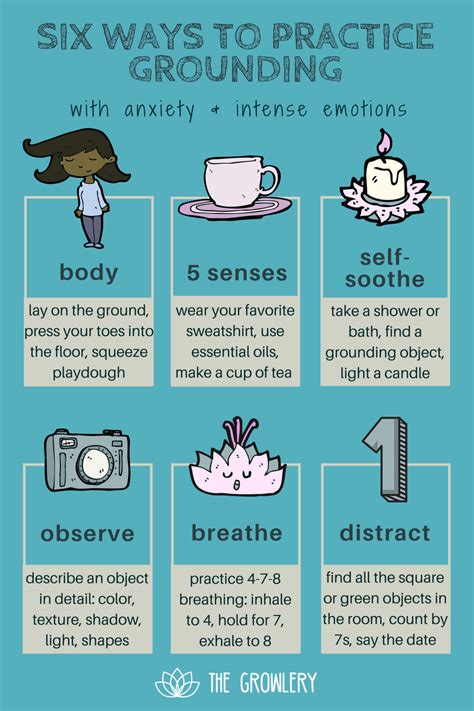 Talk to other people who have dissociative. Six Different Types of Grounding Exercises for Anxiety ...