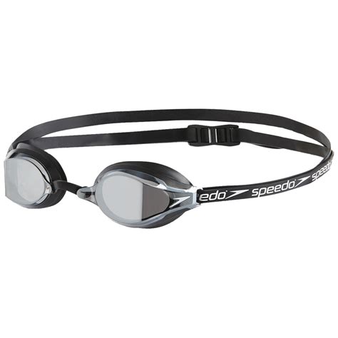 Speedo Goggles Racing Fastskin Speedsocket 2 Mirror Black Silver