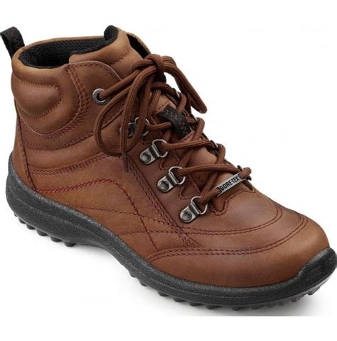 Hotter Womens Summit Gtx Tan Leather Waterproof Lace Up Ankle Boots