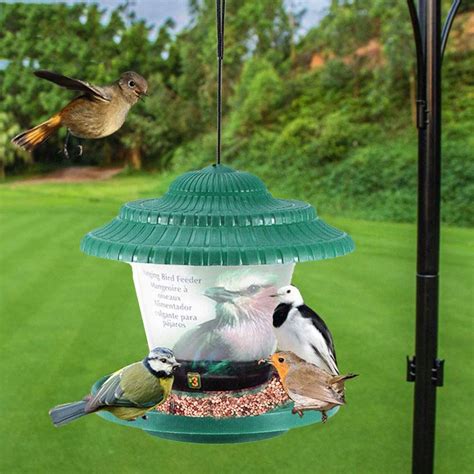 Hanging Wild Bird Feeder Feeding Waterproof Plastic Garden Yard Outdoor