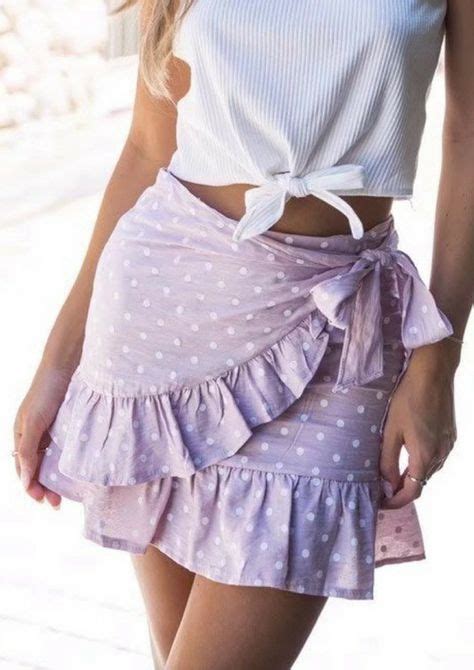 Melissa Skirt Purple Ruffles Fashion Skirts Womens Skirt