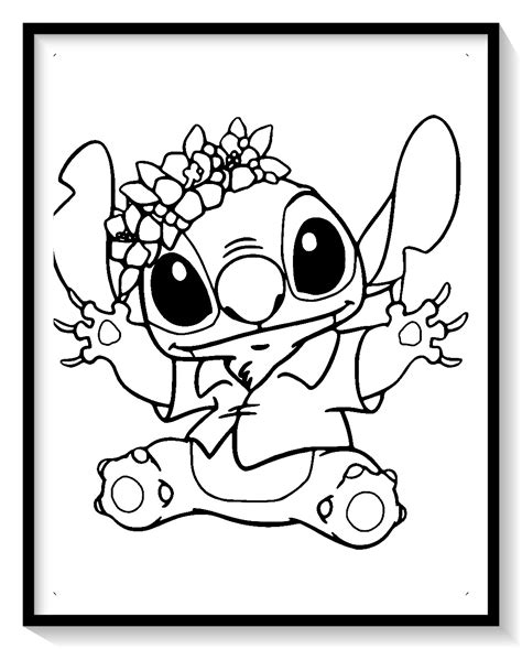 Lilo Stitch Coloring Page Dibujos Lilo Stitch Pintere