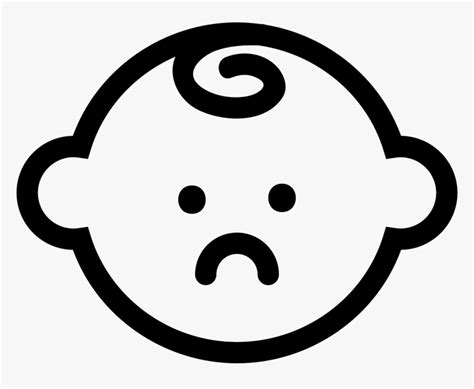 Sad Baby Face Comments Crying Baby Drawing Easy Hd Png Download
