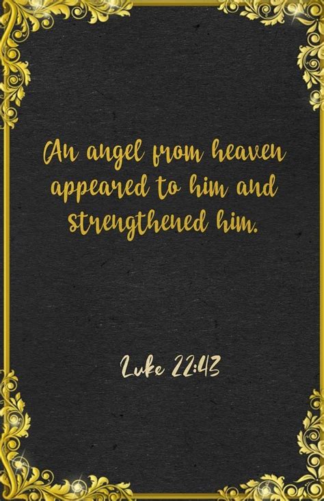 Buy An Angel From Heaven Appeared To Him And Strengthened Him Luke 22