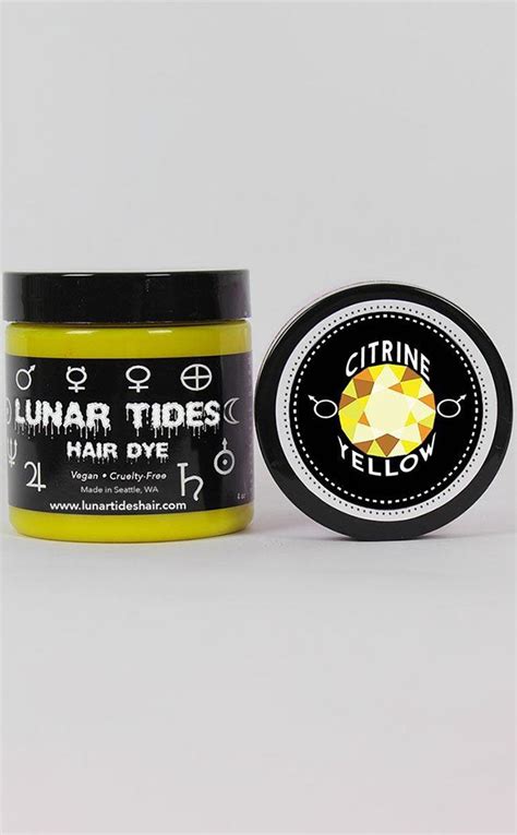 lunar tides australia citrine yellow hair dye yellow hair colour
