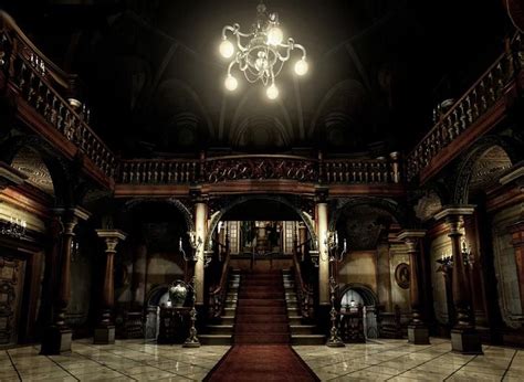 Creepy Interior Resident Evil Mansions Mansion Aesthetic
