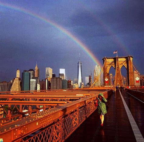 911 Memorial Double Rainbow Appears Over New Wtc Strange Sounds