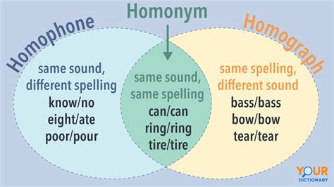 Homonym Vs Homophone How To Remember The Difference Yourdictionary