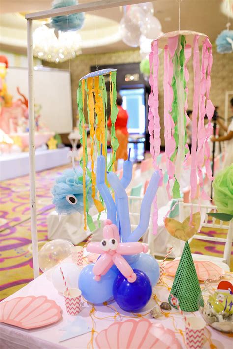 Under The Sea Birthday Party Ideas Photo 1 Of 27 Catch My Party