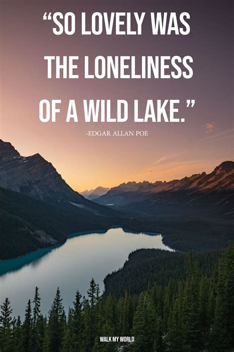 Lake Quotes Mountain Quotes Insperational Quotes Lake Water