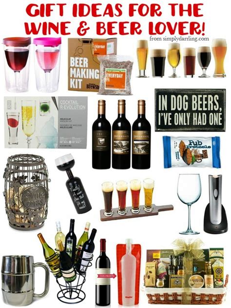Be among the first to know about new products, sales and the best promotions. Gift Guide for the Beer & Wine Lover - Simply {Darr}ling