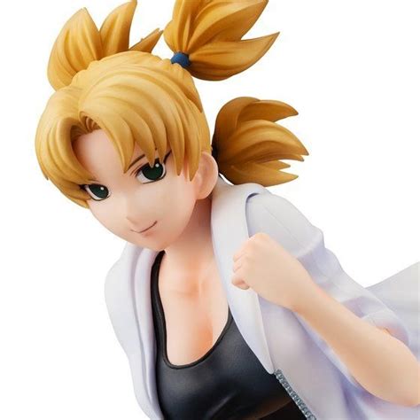 「naruto」temari gets a figure with her refreshing swimsuit on with her signature hairstyle and
