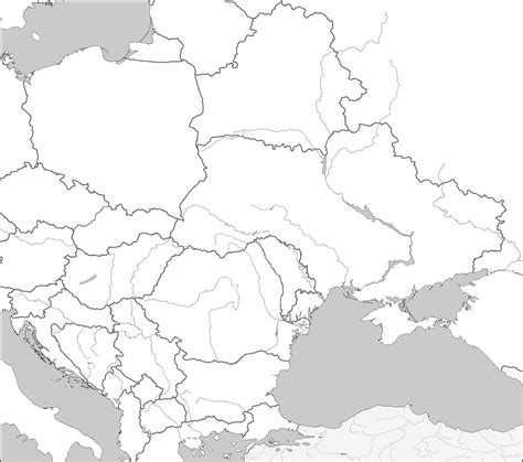 Europa Slijepa Karta Karta