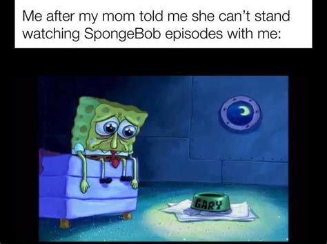 Spongebob Sad Gary