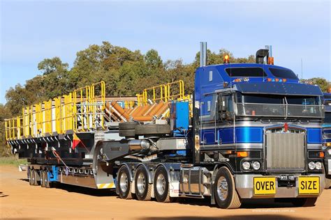 Heavy Haulage Australia Mega Truckers Tri Drive Kenworth K108 Trucks