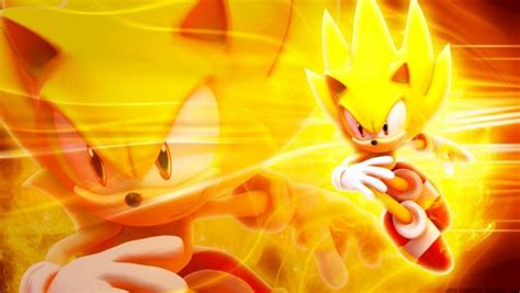 8K Yellow Sonic The Hedgehog Picture Wallpaper Background Wallpaper