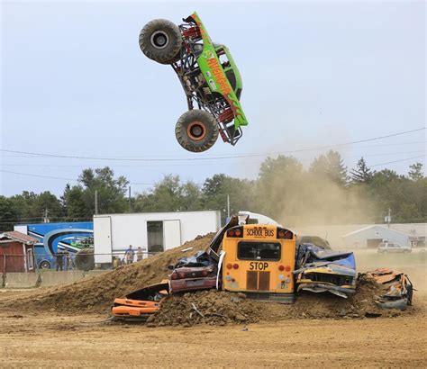 Monster Truck Throwdown On Instagram “no Shortage Of Big Air Today In