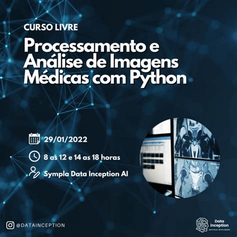 Processamento e Análise de Imagens Médicas com Python online Sympla