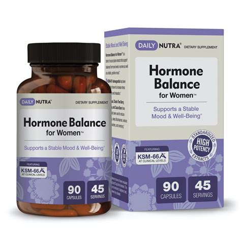 hormone balance for women by dailynutra natural mood supplement pms relief and menopause