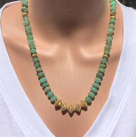 Peruvian Opal Sophisticated Jewelry Beaded Necklace Jewelry Design