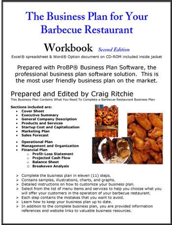 It makes you answer questions before you start out, gives you goals to your takeaway should be somewhere with good footfall so people can stop and get food quickly and easily. The Business Plan for Your Barbecue Restaurant | Barbecue restaurant, Restaurant business plan ...