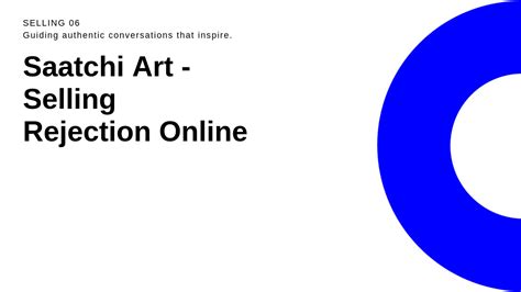 Saatchi Art Selling Rejection Online Making Art Making Money