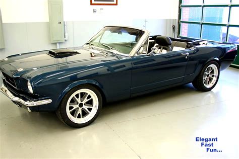 1965 Ford Mustang Convertible Restomod Price Drop Resto Mod Pro