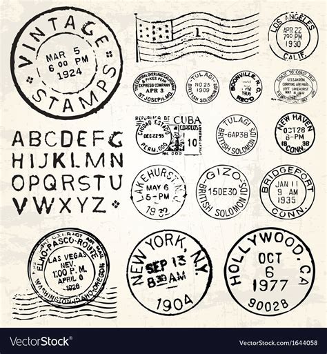 Postal Vintage Vintage Postage Stamps Postage Stamp Design Logo
