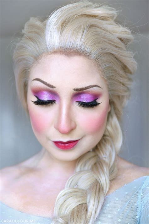 Elsa Frozen Cosplay Makeup Sara Du Jour Elsa Cosplay Cosplay